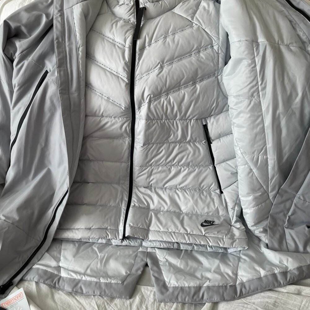 Nike AeroLoft 3 in 1 Jacket Gray, 2XL, Reg. $429, Asking $225